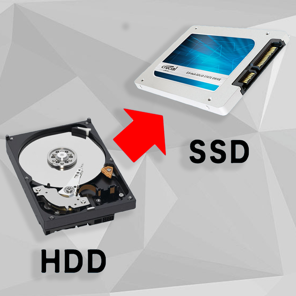 Remplacement HDD par SSD - Access Web