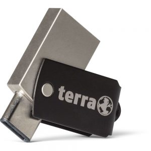 TERRA USThree A+C USB3.1 32GB black Read/Write ~ 170/40 MB/s-2