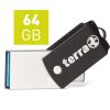 TERRA USThree A+C USB3.1 64GB black Read/Write ~ 170/40 MB/s-6