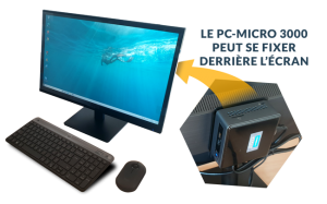 Pack Complet PC-MICRO 3000 Silent