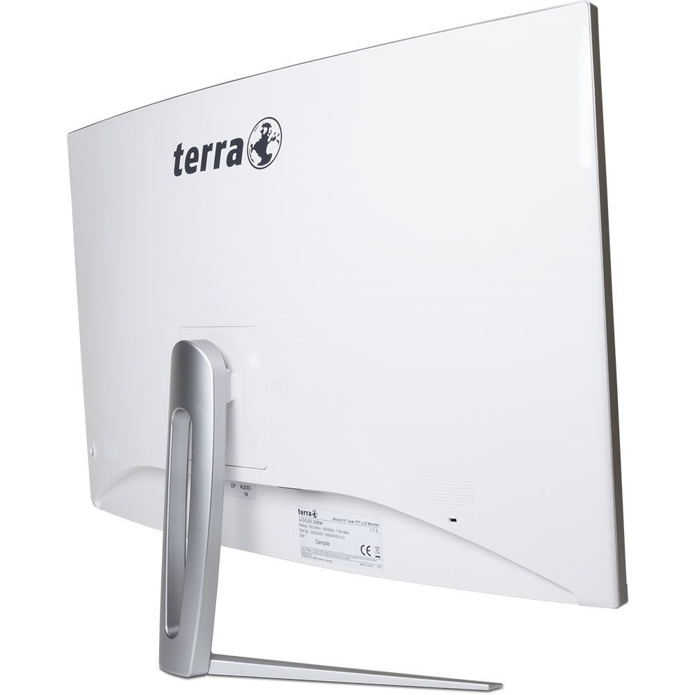 TERRA LCD/LED 3280W V2 silver/white CURVED 2xHDMI/DP-2