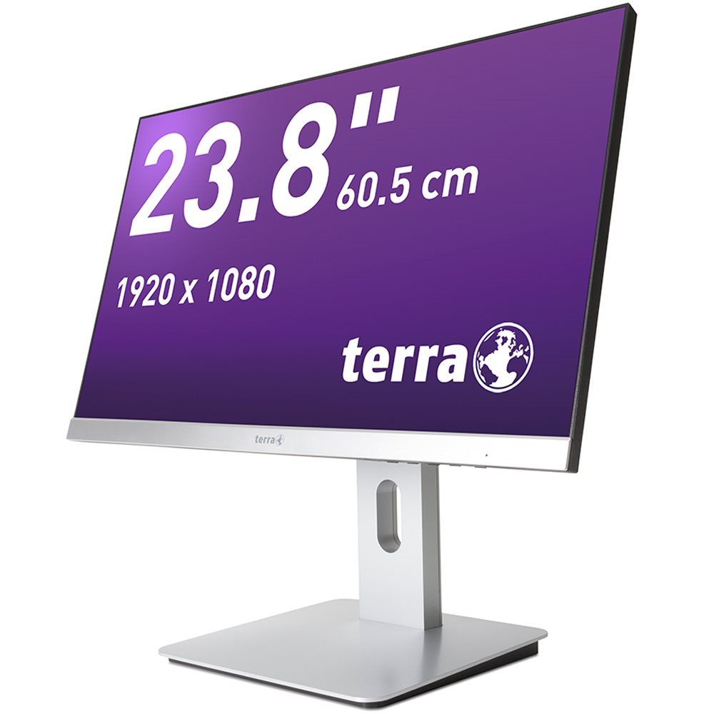 TERRA LCD/LED 2462W PV V2 silber DP/HDMI GREENLINE PLUS-1