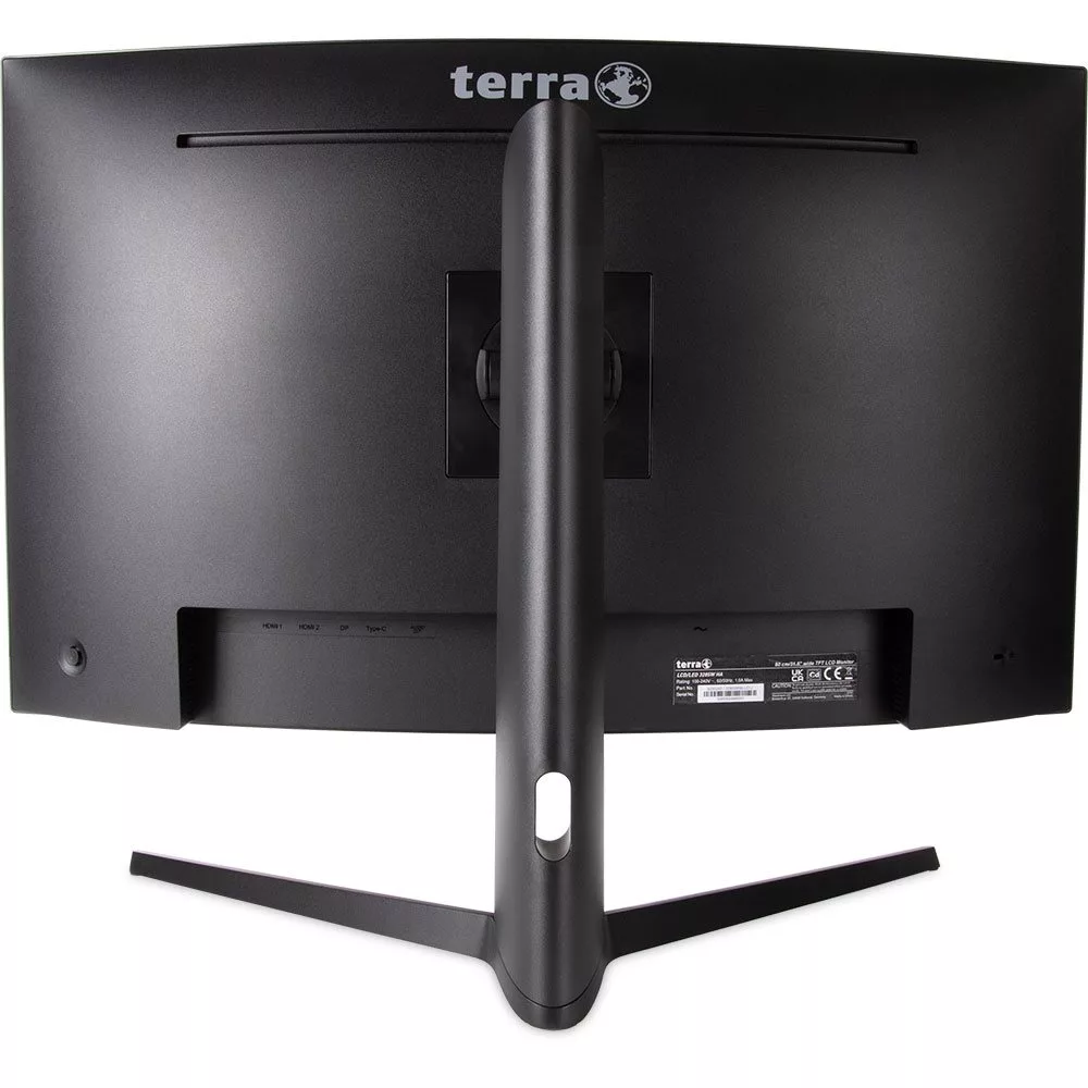 TERRA LCD/LED 3285W HA black CURVED USB-C/HDMI/DP-1