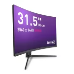 TERRA LCD/LED 3285W HA black CURVED USB-C/HDMI/DP-2